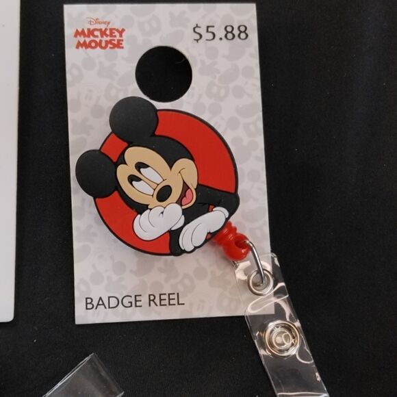 Women's Badge Reel & Earings Lot - Picture 2 of 4